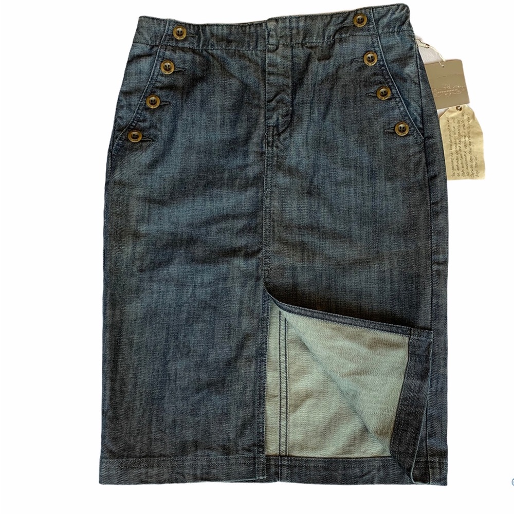 Anthropologie Level 99 Jean Skirt NWT sz 26